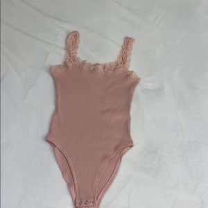 Nude TopShop Bodysuit- Never Worn!
